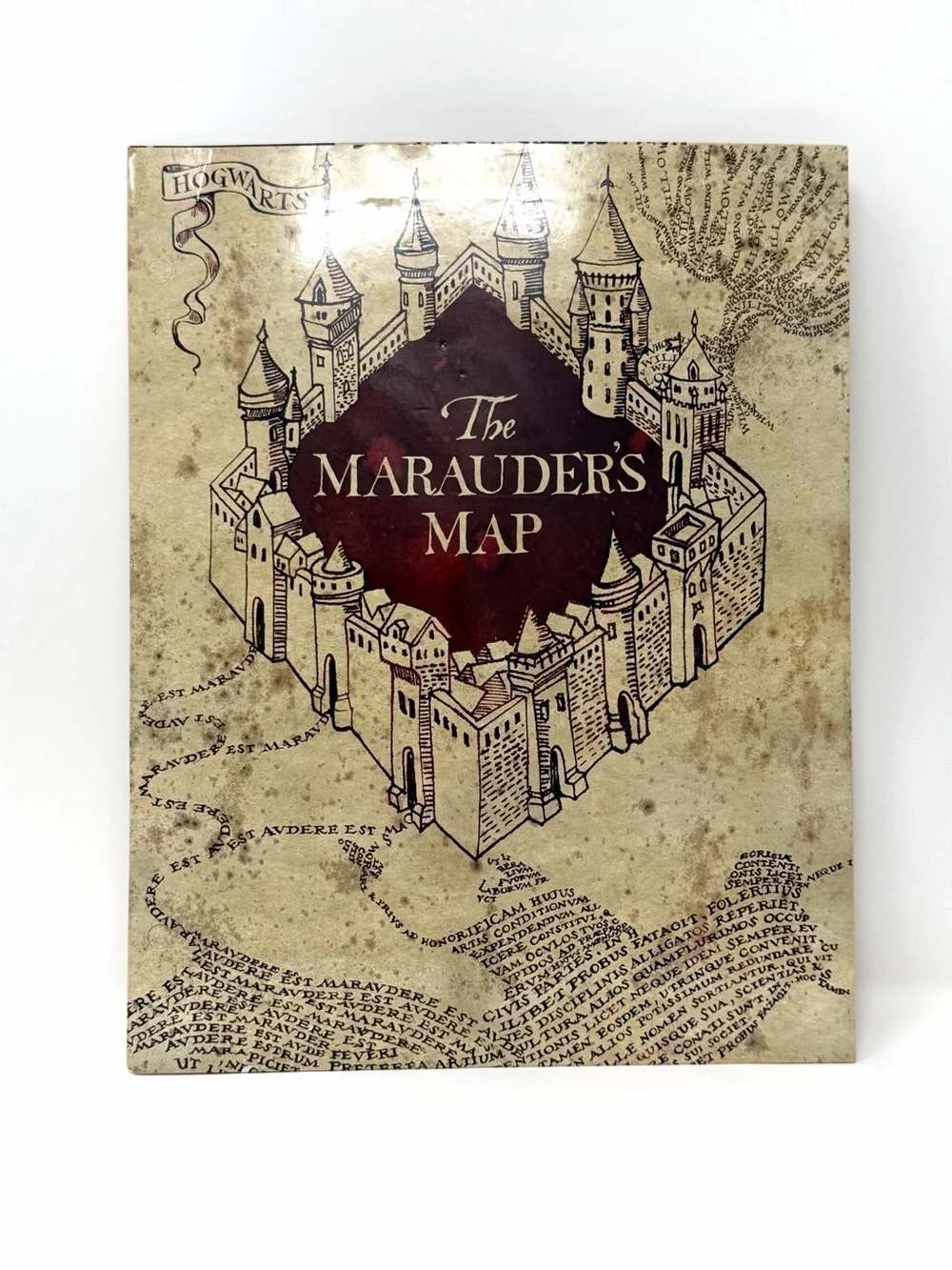 Harry Potter Hogwarts Binder & Marauders Map Folder Deathly Hallows 3 Ring